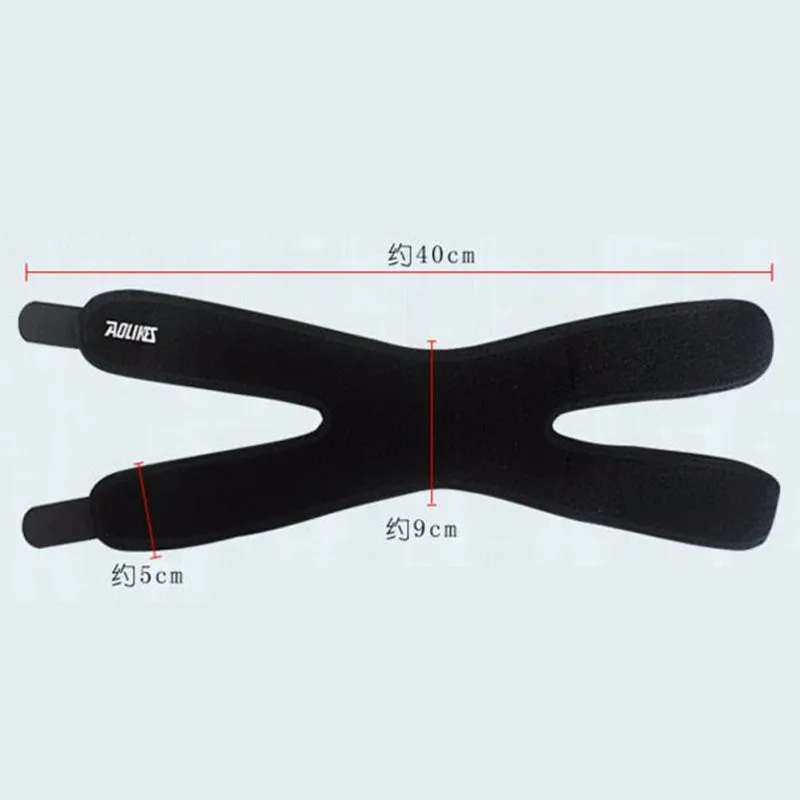 Footful Running Leg Padded Knee Support Brace Guard Patella for Sport Gym TX01