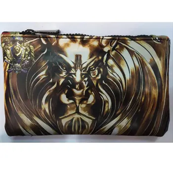 

World of Warcraft Pencil Purse Wallet Leather Pen Bags Games War Craft Stationery Zipper Bag Gift Boy carteira Men Wallets