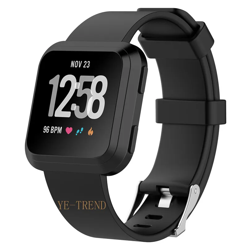 Для Fitbit Versa браслет ремешок на запястье Смарт часы ремешок мягкий сменный Браслет наручных часов Ремешок для умных часов