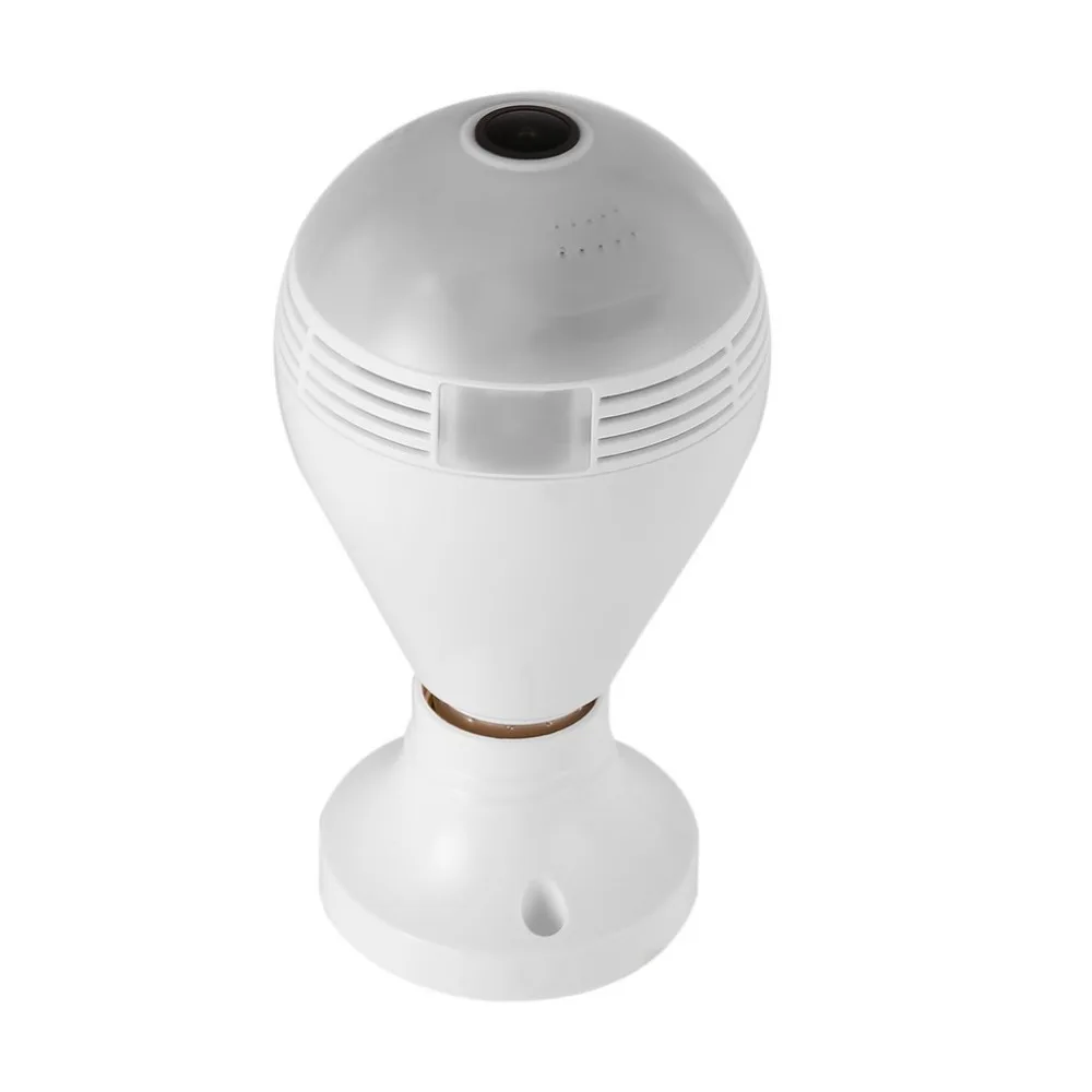 

Bulb Shape WiFi Panoramic Camera 360 Degree 1.3MP 960P HD Wireless Surveillance IP Home Security Monitor Camera IR Version
