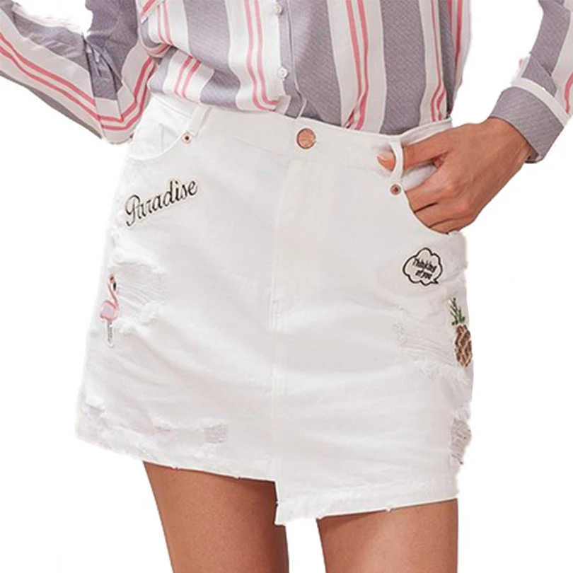 LIOVANS 2016 New Women Summer Mini Skirts A-Line ...