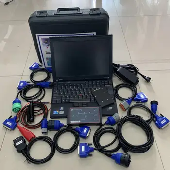 

2019 Heavy Duty Truck Diagnostic tool DPA5 Dearborn Protocol Adapter with USB connecting X201 I7 8G Used Laptop and SSD/HDD