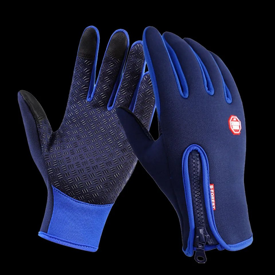 WALK FISH Fishing Gloves Full Finger Waterproof Breathable Leather Warm Pesca font b Fitness b font