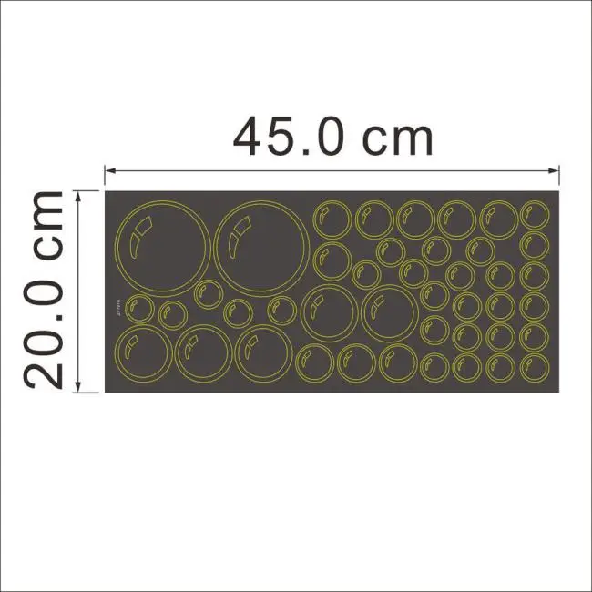 Декор для дома, комнаты, пузырьки, круг, съемные Настенные обои для ванной комнаты, наклейки на окна, наклейка для дома, синий, черный, ярко-розовый, обои