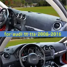 Dashmats автомобиль-Средства для укладки волос приборной панели крышки для audi tt rs tts mk2 8j 2006 2007 2008 2011 2013 2013