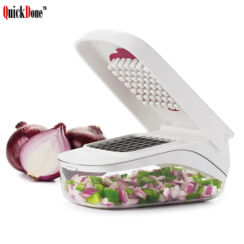 QuickDone Vegetable Slicer Food Chopper Cutter Multifunctional Fruit Dicer Potato Carrot Shredder Durable Kitchen Tools AKC6236 | Дом и сад