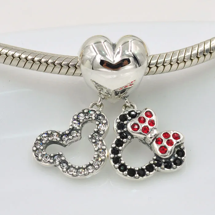 pandora mickey coeur rouge pandora mickey coeur rouge