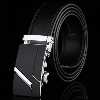 

Designer Belts Men High Quality ceinture homme Leather Belt Men 2018 Automatic Buckle Belt Brown cinto masculino