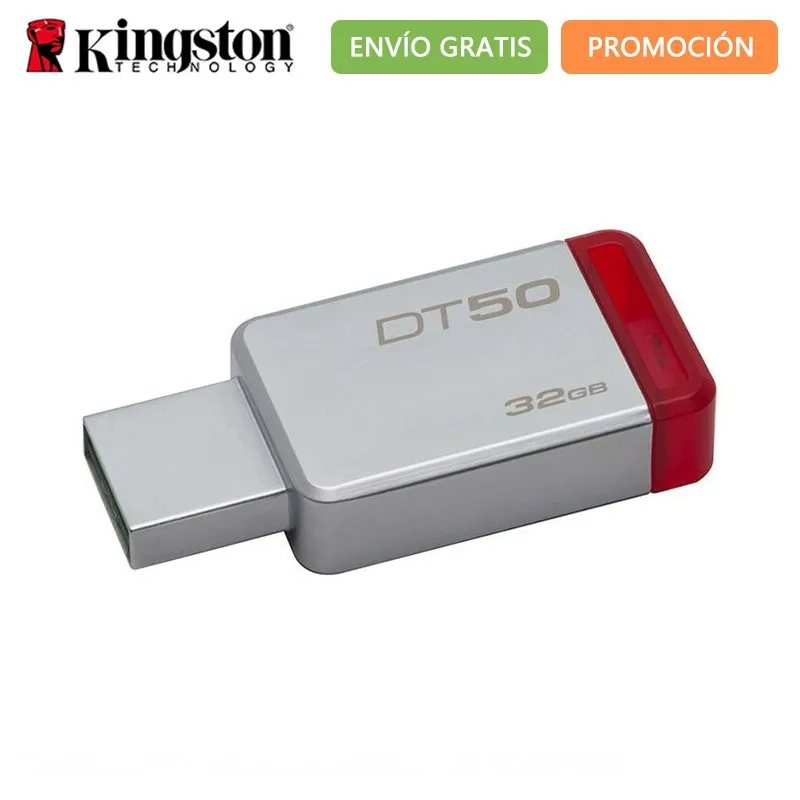 

Original USB 3.0 Kingston DT50 USB Flash Drive 32GB Memory Pendrive Stick Pen Drive DT50/32GB 32 GB Metal USB Flash U Disk Mini