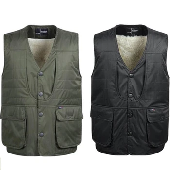 

b Man Spring Plus Size Thick Down Vests Male Autumn Oversized Down Jackets Men Winter Plus Velvet Outdoors Warm Down Outerwear
