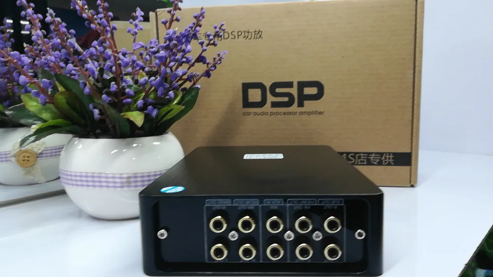Автомобильный цифровой звуковой процессор аудио DSP с 31 полосным выравниванием 4