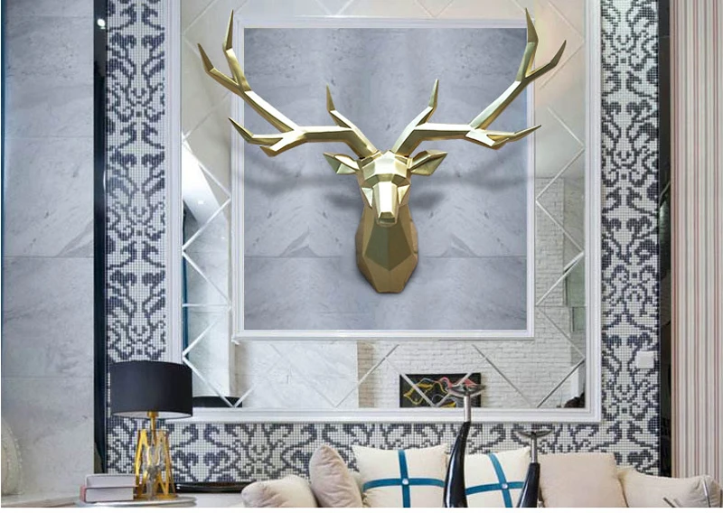 Home-Decor-Accessories-3D-Deer-Statue-Large-Animal-Figurine-Wall-Decoration-Sculpture-Ornament-Party-Wedding-Decorations (6)