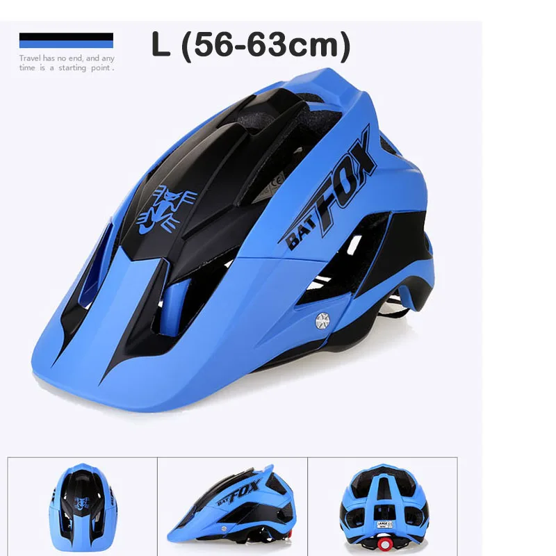 BATFOX велосипедный шлем для женщин и мужчин для взрослых mtb шлем для спорта на открытом воздухе size56-63cm casco bicicleta mtb casco fox велосипедный шлем для велоспорта