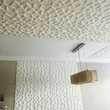 3d геометрические настенные наклейки для спальни гостиной DIY белые потолочные наклейки домашний Декор самоклеящиеся водонепроницаемые обои