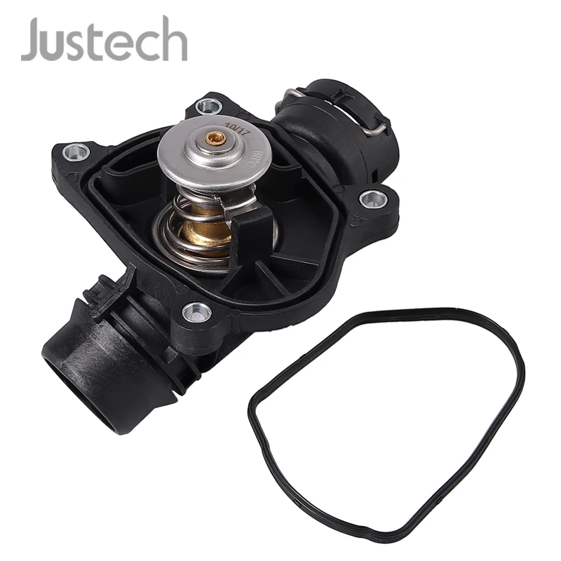 Новый термостат Justech + Корпус 11517805811 11517789014 для BMW E46 E90-93 E60 E61 E63 E64 X3 X5 X6 | Автомобили и