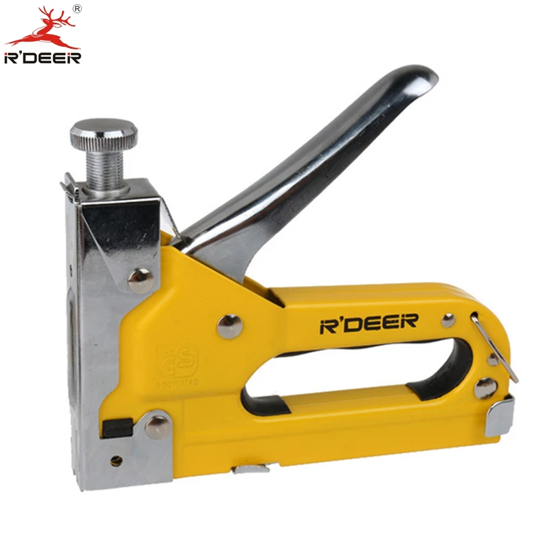 

RDEER Nail Gun Three With Heavy Duty Rapid Upholstery Hand Staple Nail Tacker Stapler Gun Set Power Tools