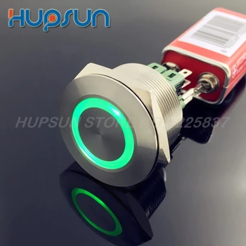 

2pc waterproof 5v 12v 220v 28mm stainless steel momentary push button switch start engine button reset pushbutton switch