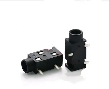 Высокое качество DC разъем питания PJ-320B 3 5 мм гарнитуры PIN патч 2 фиксированная нога