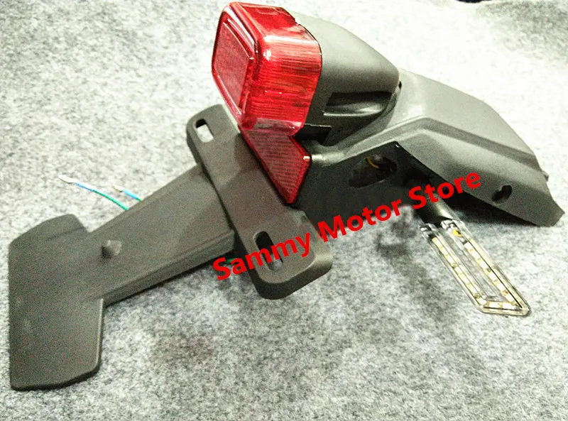 XG250 Dirt Bike Rear Motorcycle Fender Mudguard License Registration