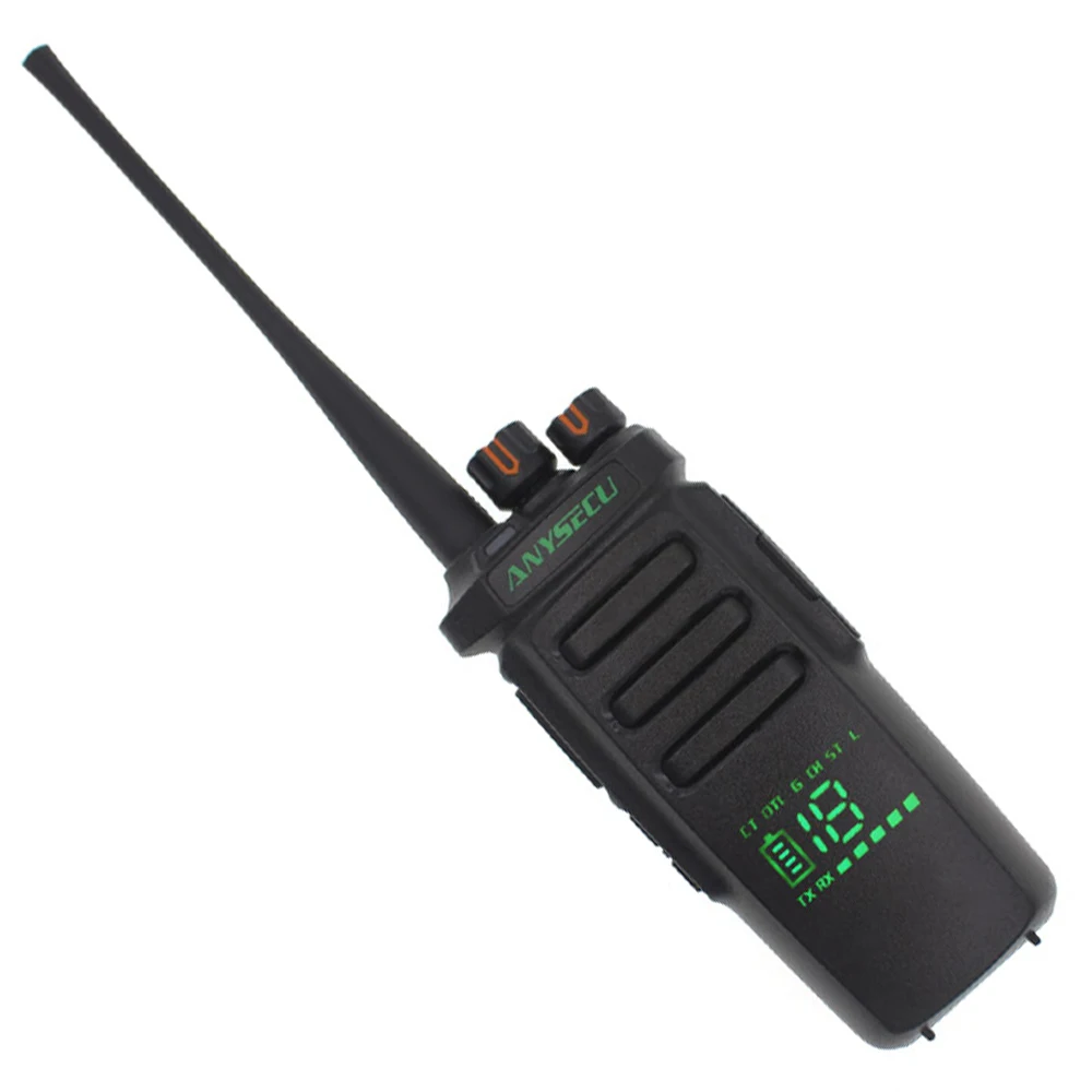 Anysecu AC-215R радио активный экран обзора Walkie Talkie 400-480MHz группа вызова Ham Радио скрытый экран UHF