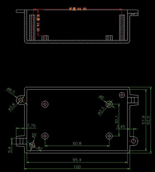plastic enclosure for electronics control box szomk diy enclosure junction box plastic housing small abs instrument enclosure (6)
