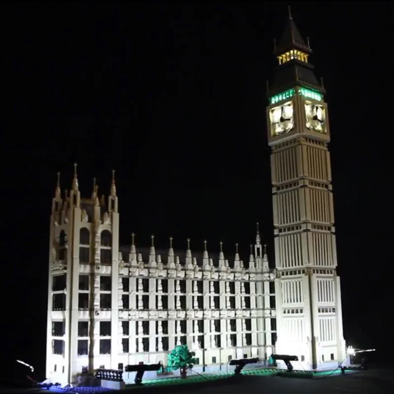 

LED Light Kit for lego 10253 Compatible 17005 City Creator Big Ben Building Blocks Bricks Toys (only light with Battery box)