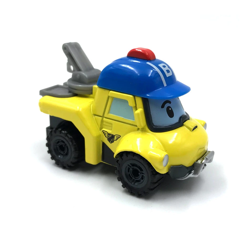Robocar Poli 23 стиль детская игрушка аниме фигурки автомобиль Anba металлическая модель