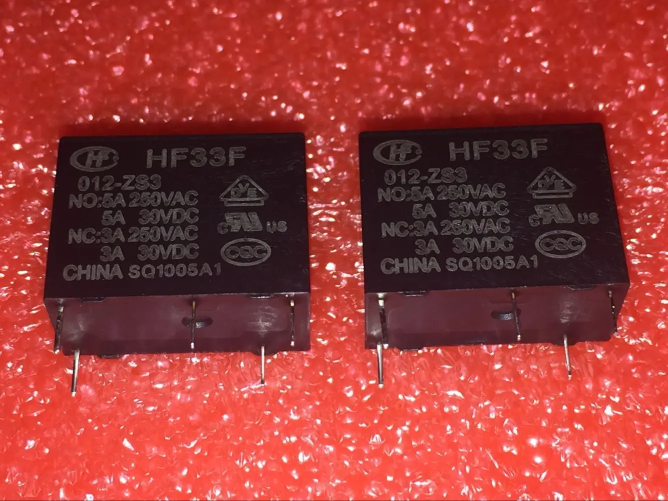 Бесплатная доставка 100% новое оригинальное реле 10 шт./лот HF33F 012 ZS3 12V5A 5