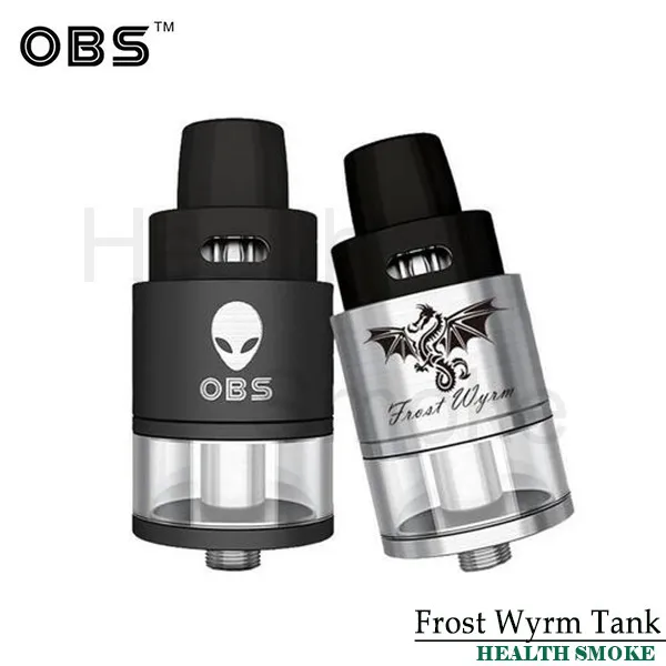 

Clearance！Original OBS Frost Wyrm RTDA Tank Rebuildable Dripping RDA 3.3ml Top Airflow Side-filling Atomizer E Cigs Vaporizer