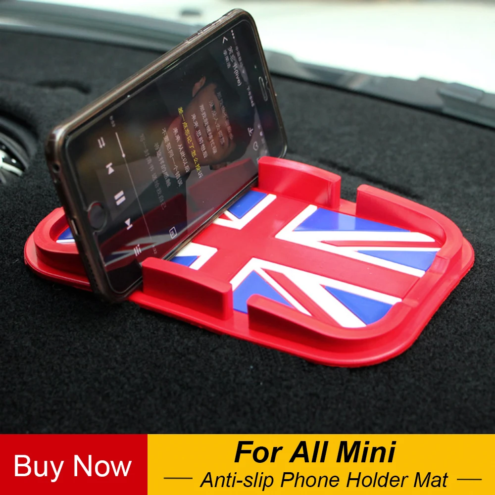 Силикагель коврик приборной панели автомобиля липкий мобильный телефон для Mini