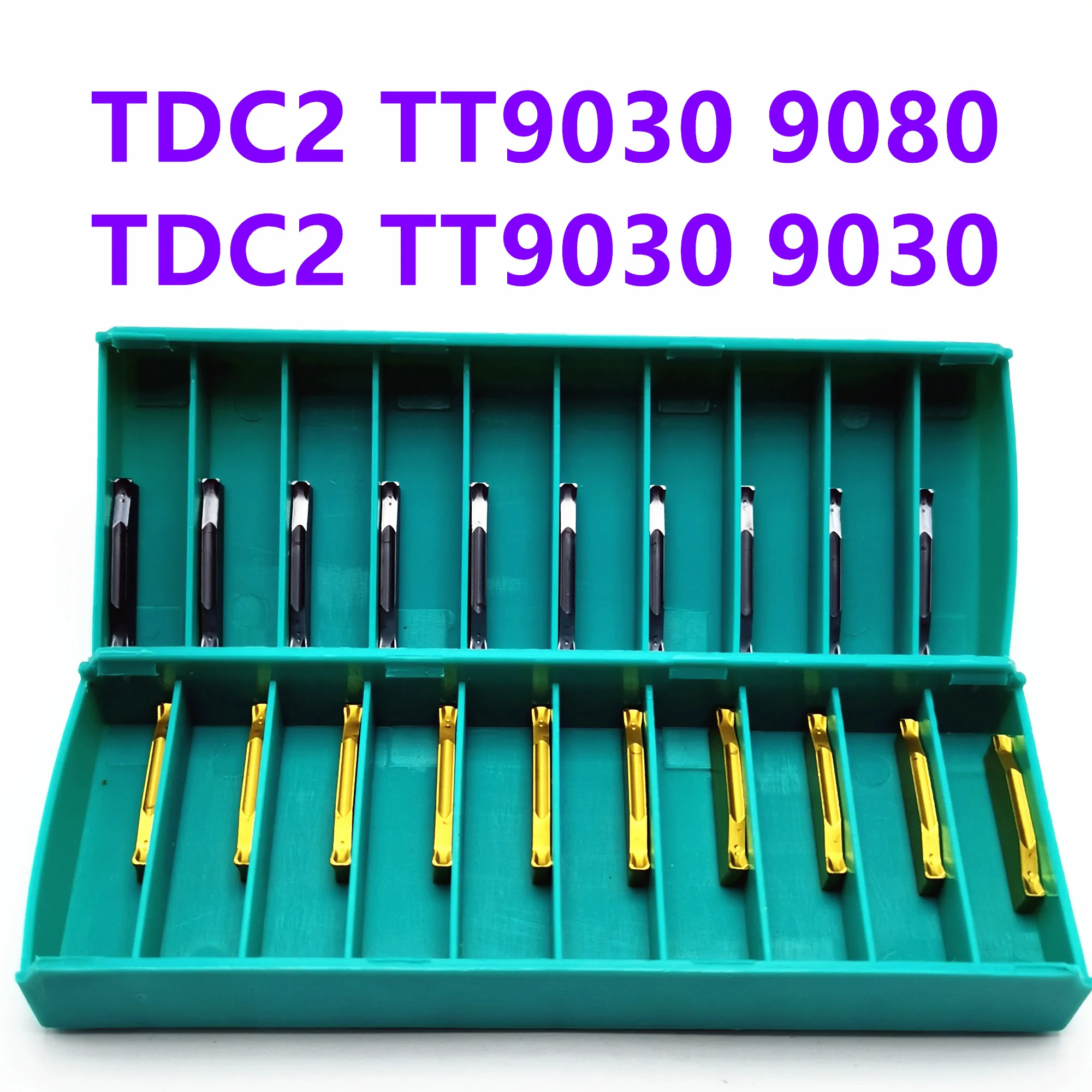 

Tungsten Carbide TDC2 TT9030 TT9080 Grooved Carbide Insert TDC Lathe Tool Turning Tool and Grooving Tool