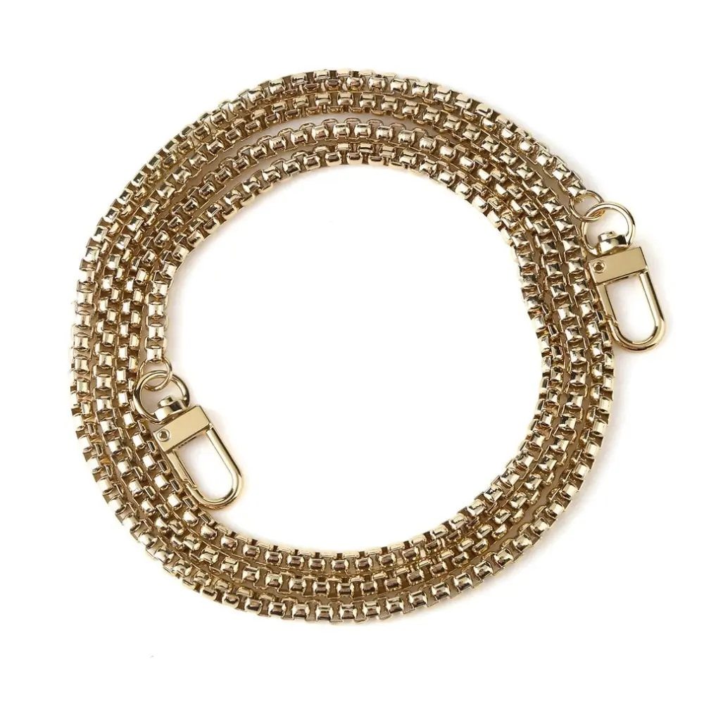 

Metal Electroplating Shoulder Bag Chain Strap 110cm Shoulder Crossbody Handbag Belt Replace Bag Strap Fittings Bag Accessories