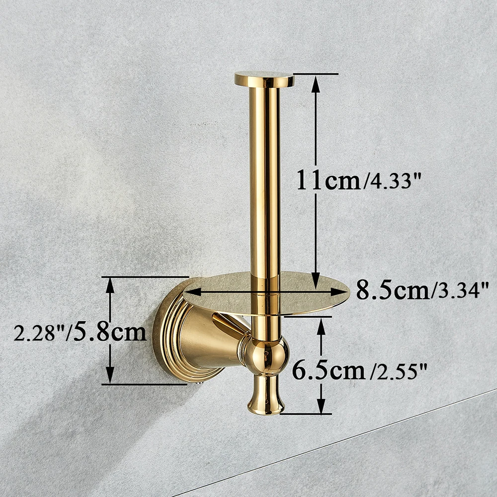 Держатель для туалетной бумаги настенный классический античный латунный/золотой/хромированный держатель для туалетной бумаги держатель для полотенец аксессуары для ванной комнаты