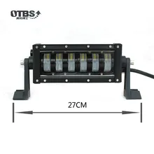 OTBS 48 Вт Однорядный светодиодный светильник Hi Lo луч 12 в 24 В внедорожный светодиодный светильник для джипа, 4X4, автомобиля, лодки, кемпинга