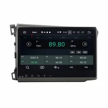 Android 8.0 Octa Core 10.1″ Car Radio DVD GPS for Honda Civic 2012 2013-2015 With 4GB RAM Bluetooth 32GB ROM USB Mirror-link