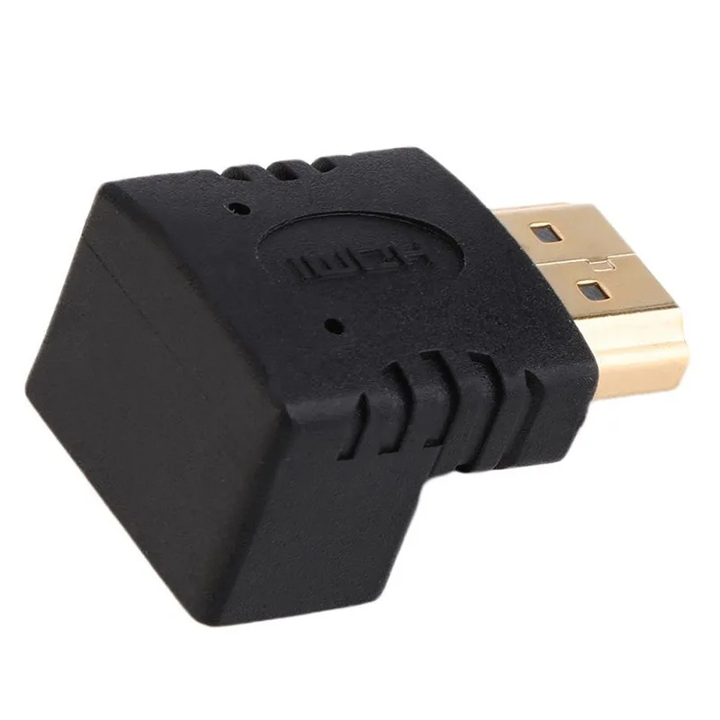 1Pair/2Pcs HDMI Cable Adapter Converter 90 Degree+270 Degree Right Angle HDMI Male to HDMI Female Extender Adaptor for HDTV