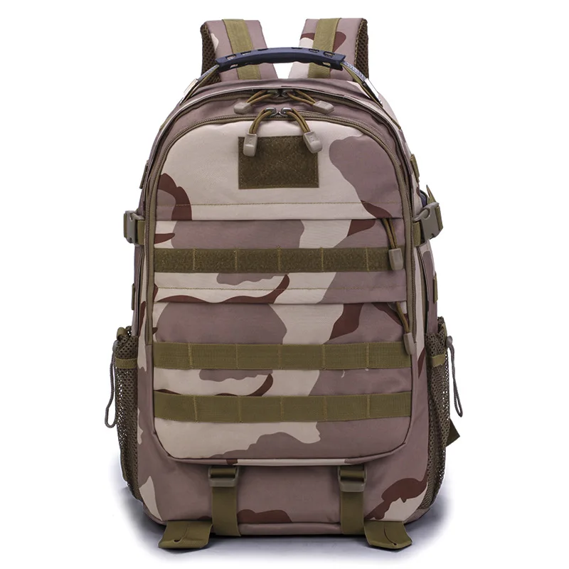 Открытый для мужчин и женщин военный тактический рюкзак Треккинг Спорт Путешествия 50L нейлон Кемпинг Туризм Треккинг Камуфляж сумка - Цвет: Sansha camouflage
