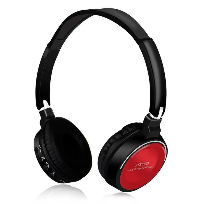 Складные Bluetooth наушники с усиленным басом со встроенным микрофоном для планшетов смартфонов и потоковой передачи музыки
