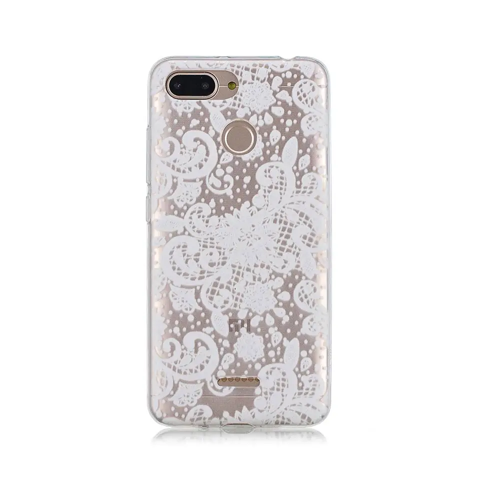 Transparen Case For Xiaomi Redmi 4A 6 6A Phone Housing 5A 5 Plus Capa Soft TPU Back Cover Note 4 4X Caque |