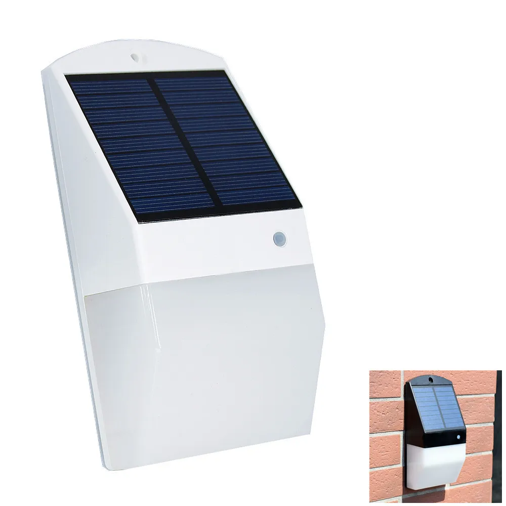 Newest Design Wireless Solar Light 25 LED 1500mAh Radar Motion Sensor Garden Wall Lamp For Outdoor Waterproof Lighting