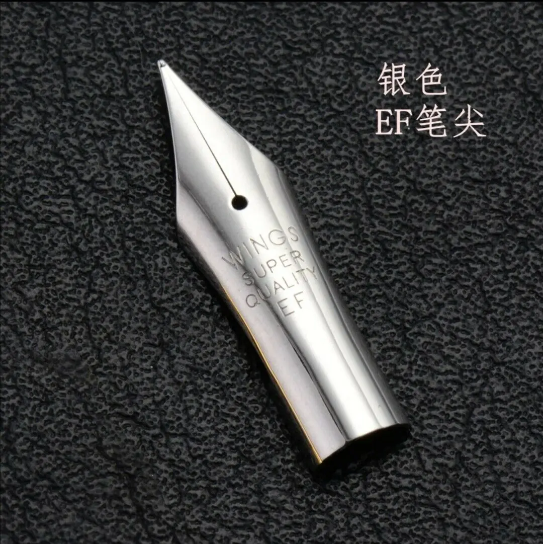 

3 Spare Nib For Pilot 78G Wings 659 Fountain Pen Ink Pen Replacement Nibs Silver EF Stationery Office school supplies