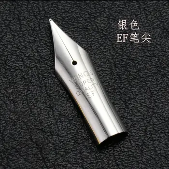 

3 Spare Nib For Pilot 78G Wings 659 Fountain Pen Ink Pen Replacement Nibs Silver EF Stationery Office school supplies