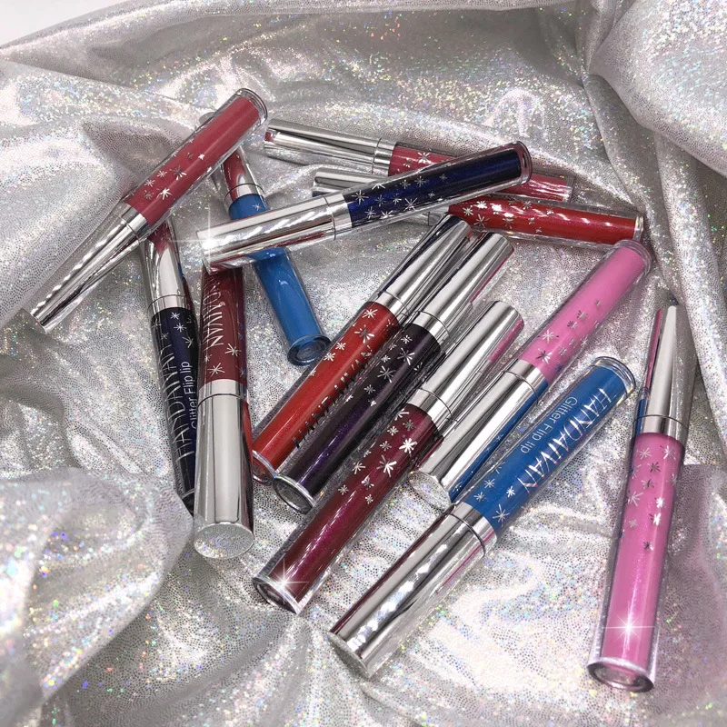 Caixa de Presente Maquiagem à Prova Handaiyan Fosco Batom Líquido Brilho Lábios Flash Instantâneo Vermelho Tem Beleza Lábio Hidratante d' Água 7 Pcs 8 batom líquido brilho Lábios flash Instantâneo vermelho