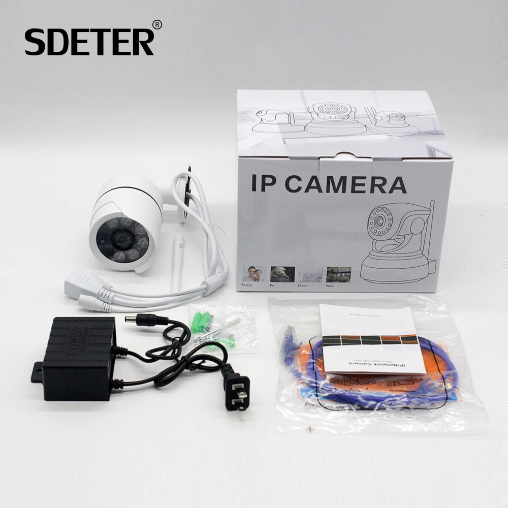 SALE SDETER Outdoor Waterproof Bullet IP Camera Wifi Wireless