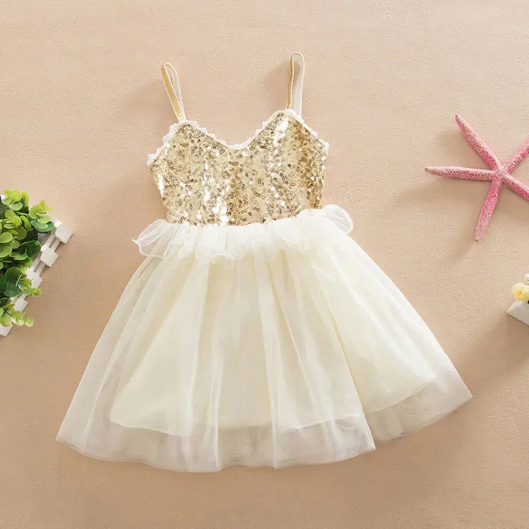 OCEAN-STORE Toddler Kids Baby Girls Dresses Clothes Lace Tulle Patchwork Party Princess Clothes
