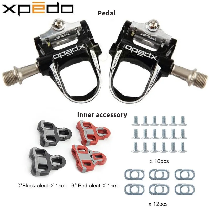 Wellgo XRF07MC Магний дорожный велосипед из сплава без клипсов педали с 2 парами look keo