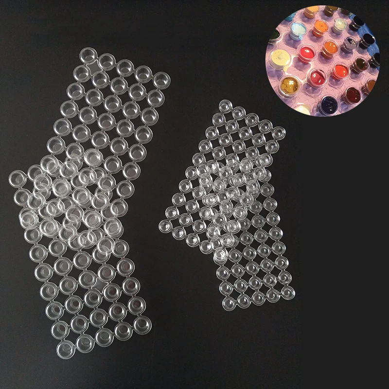 

Disposable Plastic Tattoo Ink Cups Microblading Pigment Cup/Cap Permanent Makeup Tools Glue Holder Tattoo Accessories Supplies