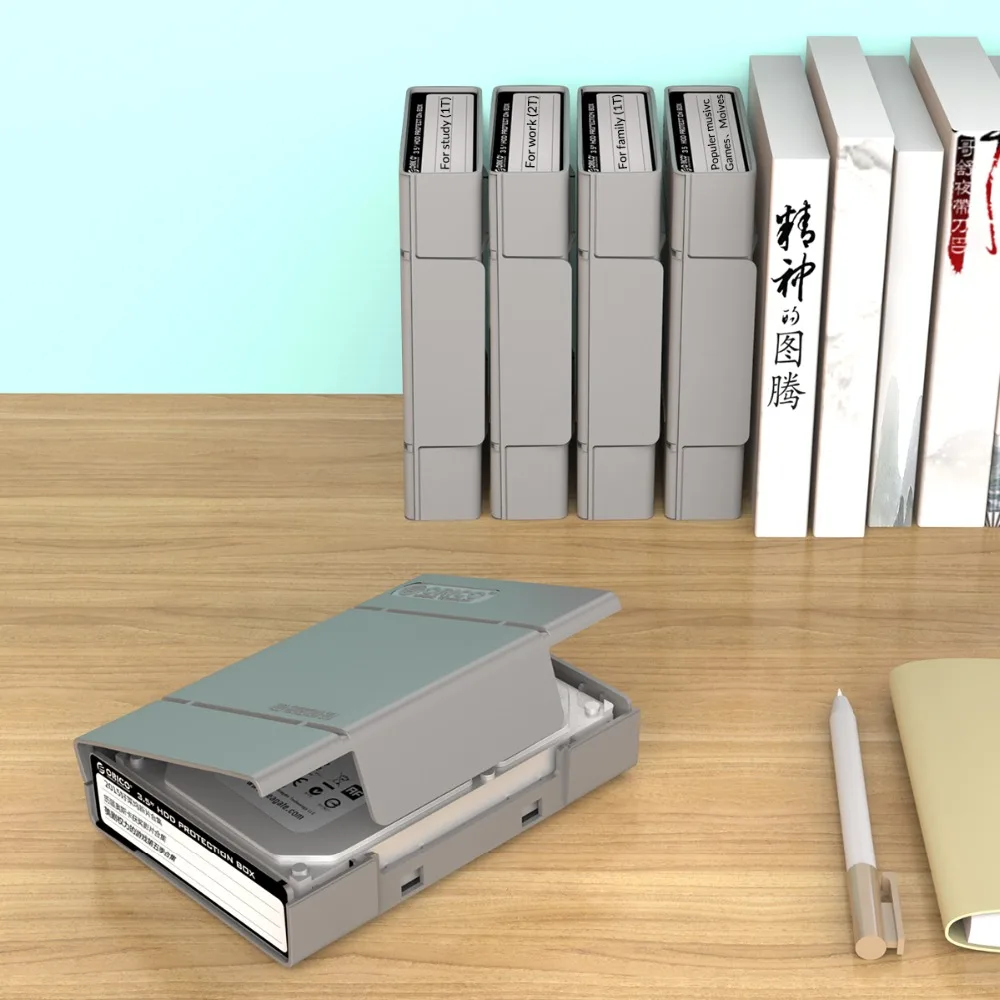 Защитный чехол ORICO 5 Bay 3 дюйма для HDD/SDD водоотталкивающий пыленепроницаемый|Сумки