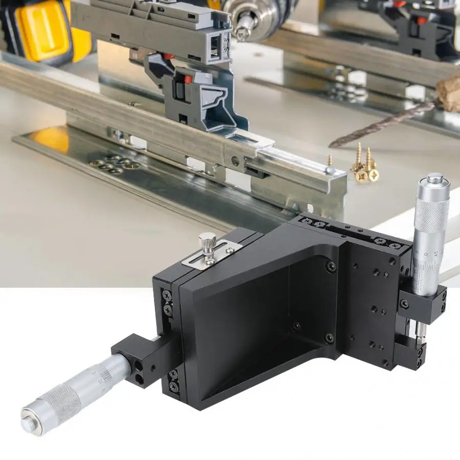 

SEMXZL80-ACR XZ Linear Stage High Accuracy Cross Roller Linear Motion Manual Stage Tuning Sliding Table 80*80mm