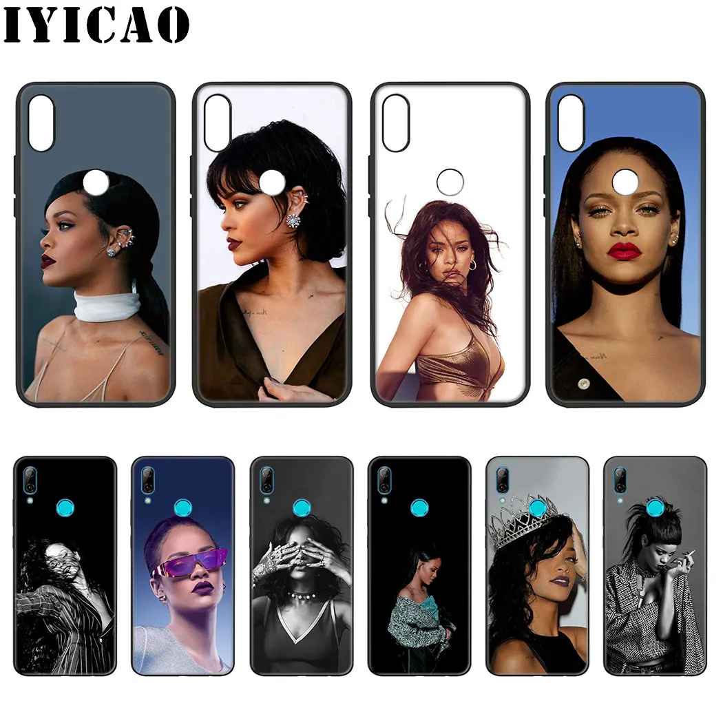 IYICAO Singer Rihanna Soft Case for Xiaomi Redmi Go Note 5 6 7 Pro 5A Prime 4 4X Phone |